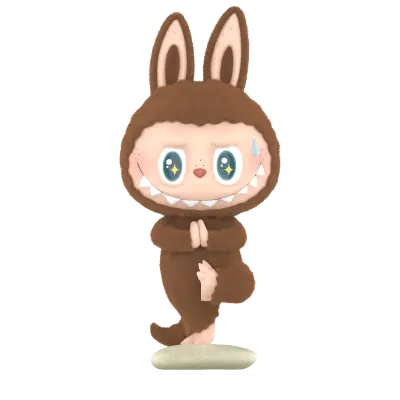 THE MONSTERS Lazy Yoga Series Figures