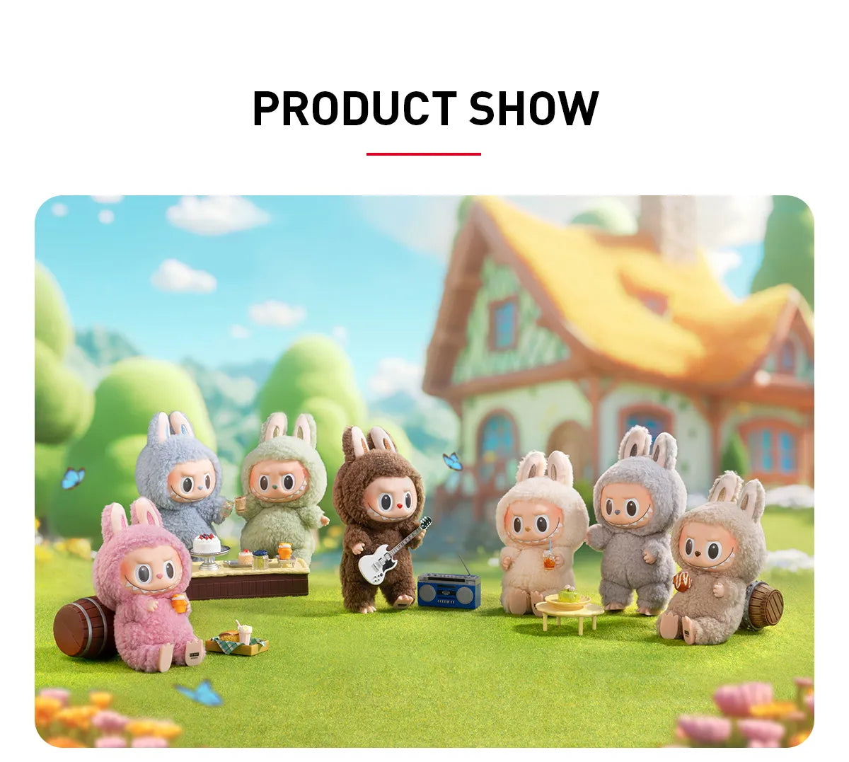 THE MONSTERS Exciting Macaron Vinyl Face Blind Box