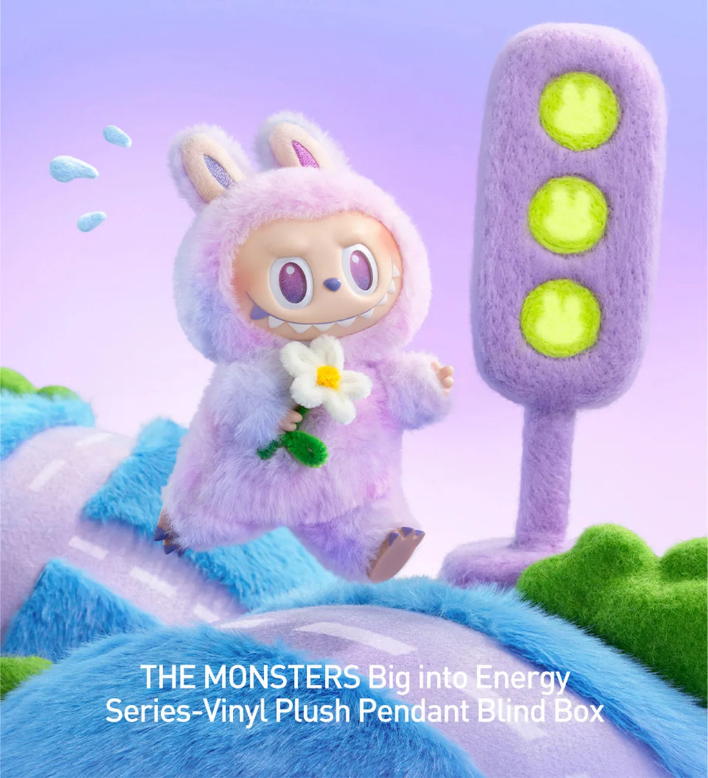 THE MONSTERS Big into Energy Series-Vinyl Plush Pendant Blind Box
