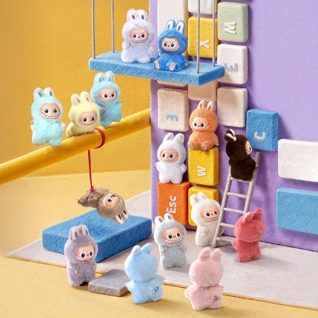 THE MONSTER PIN FOR LOVE SERIES - Vinyl Plush Pendant blind box (A-M)